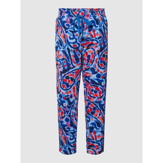 Spodnie dresowe ze wzorem paisley ze sklepu Peek&Cloppenburg  w kategorii Spodnie damskie - zdjęcie 167931913