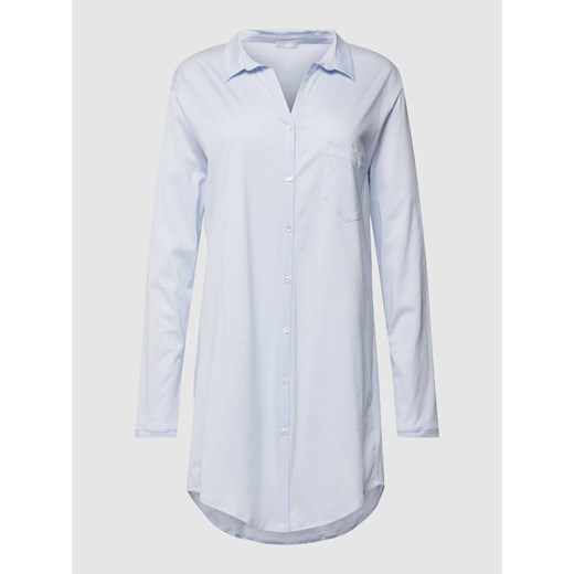 Koszula nocna w jednolitym kolorze z listwą guzikową ze sklepu Peek&Cloppenburg  w kategorii Koszule nocne - zdjęcie 167931973