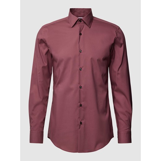 Koszula biznesowa o kroju regular fit z kołnierzykiem typu kent ze sklepu Peek&Cloppenburg  w kategorii Koszule męskie - zdjęcie 167932071