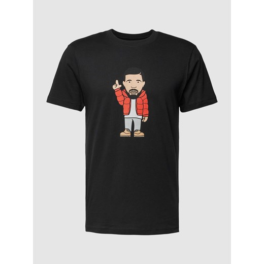 T-shirt z nadrukiem z motywem model ‘KANADA SKETCH’ ze sklepu Peek&Cloppenburg  w kategorii T-shirty męskie - zdjęcie 167932250