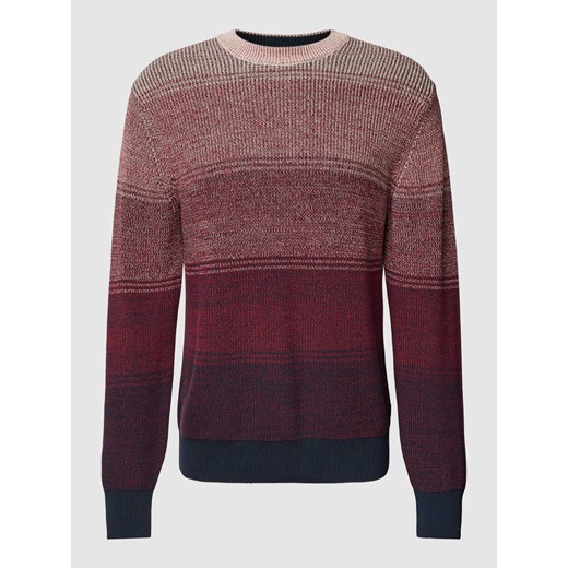 Sweter z dzianiny ze wzorem na całej powierzchni ‘Kaller’ ze sklepu Peek&Cloppenburg  w kategorii Swetry męskie - zdjęcie 167932261