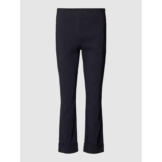 Spodnie materiałowe o kroju straight leg fit z bocznymi,wpuszczanymi kieszeniami model ‘IGOR’ ze sklepu Peek&Cloppenburg  w kategorii Spodnie damskie - zdjęcie 167932313