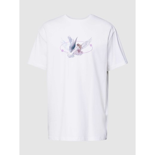 T-shirt z nadrukiem z motywem model ‘VIVE LE LIBERTÉ’ ze sklepu Peek&Cloppenburg  w kategorii T-shirty męskie - zdjęcie 167932792