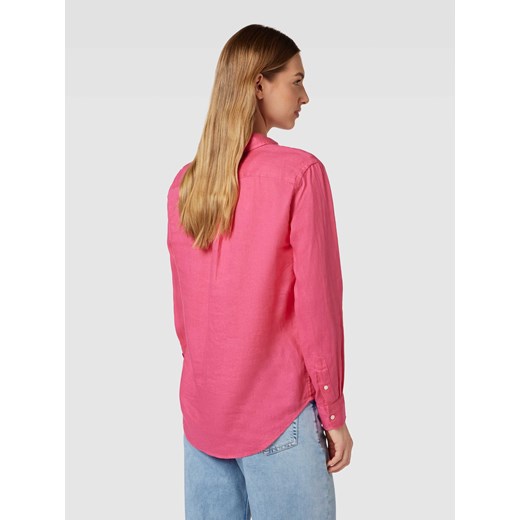 Bluzka o normalnym kroju z listwą guzikową i aplikacją z logo Polo Ralph Lauren M Peek&Cloppenburg 