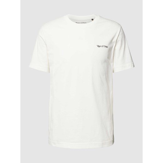 T-shirt z okrągłym dekoltem i nadrukiem z logo ze sklepu Peek&Cloppenburg  w kategorii T-shirty męskie - zdjęcie 167933032