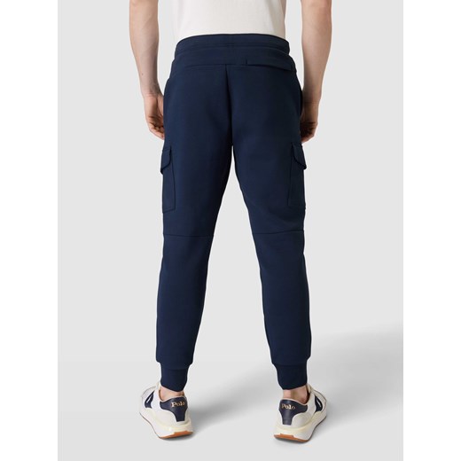 Spodnie dresowe z detalem z logo w jednolitym kolorze Polo Ralph Lauren S Peek&Cloppenburg 