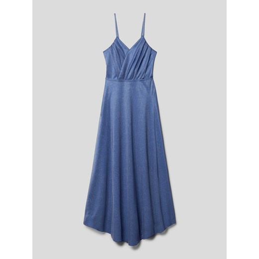 Sukienka midi z marszczeniami i efektem błyszczącym ze sklepu Peek&Cloppenburg  w kategorii Sukienki dziewczęce - zdjęcie 167933283