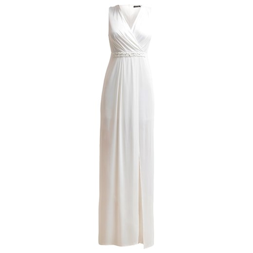 MARCIANO GUESS Sukienka z dżerseju off white zalando szary długie