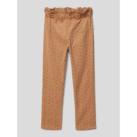 Spodnie materiałowe z elastycznym pasem model ‘BELLA’ ze sklepu Peek&Cloppenburg  w kategorii Spodnie dziewczęce - zdjęcie 167933721