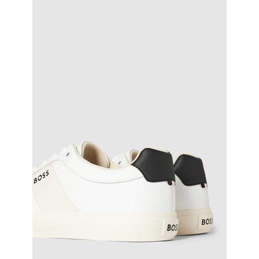 Sneakersy z obszyciem w kontrastowym kolorze model ‘Adien’ w kolorze białym 43 Peek&Cloppenburg 