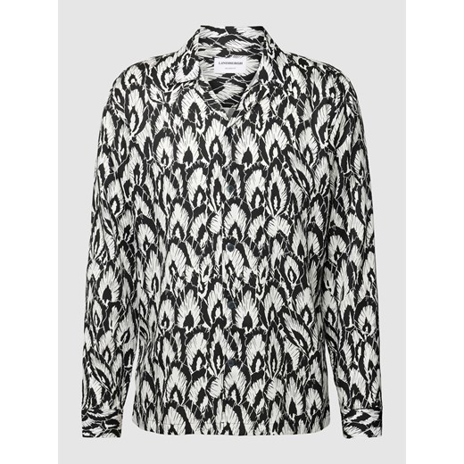 Koszula casualowa o kroju relaxed fit ze wzorem na całej powierzchni ze sklepu Peek&Cloppenburg  w kategorii Koszule męskie - zdjęcie 167933860