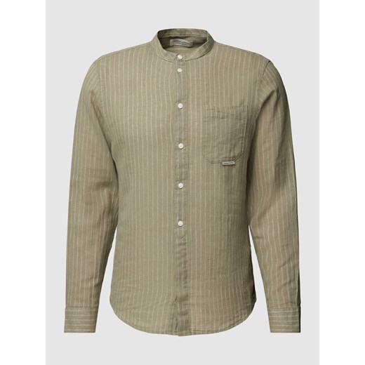 Koszula casualowa o kroju regular fit ze stójką model ‘Anton’ ze sklepu Peek&Cloppenburg  w kategorii Koszule męskie - zdjęcie 167934053