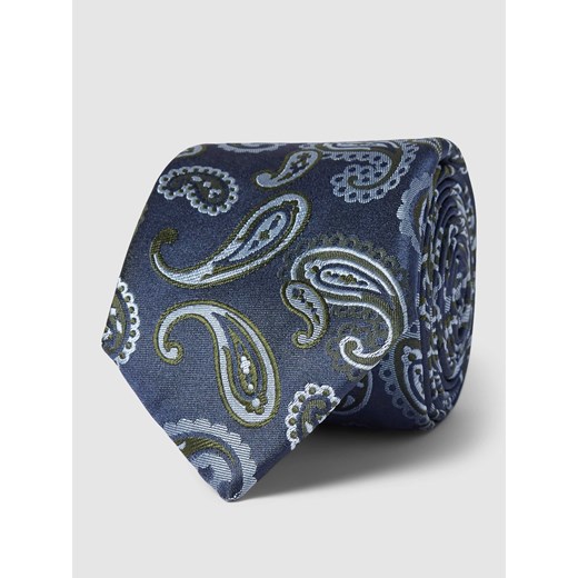 Krawat jedwabny ze wzorem paisley ze sklepu Peek&Cloppenburg  w kategorii Krawaty - zdjęcie 167934072