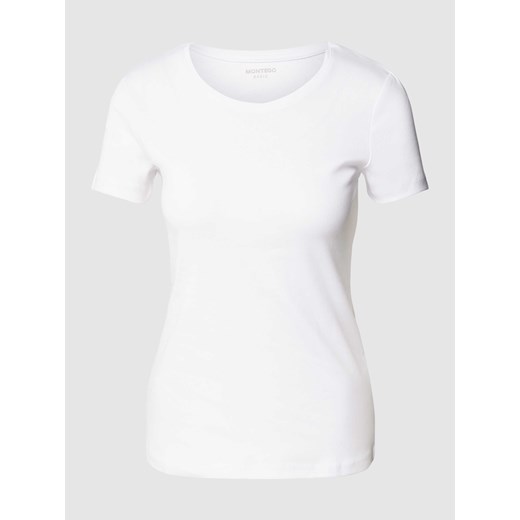 T-shirt z okrągłym dekoltem ze sklepu Peek&Cloppenburg  w kategorii Bluzki damskie - zdjęcie 167934214