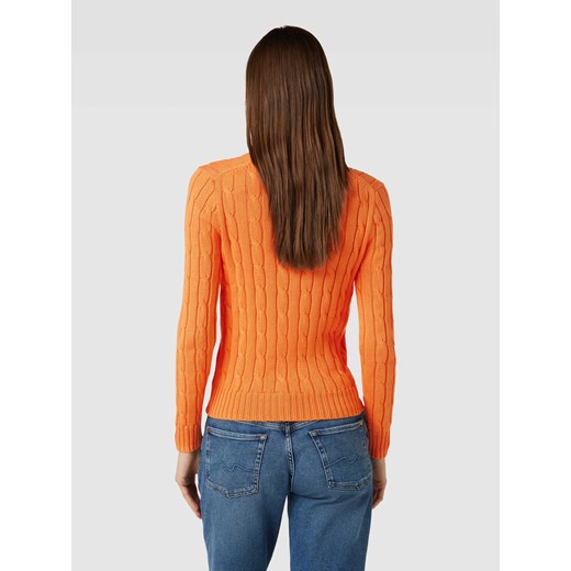 Sweter damski Polo Ralph Lauren pomarańczowa 