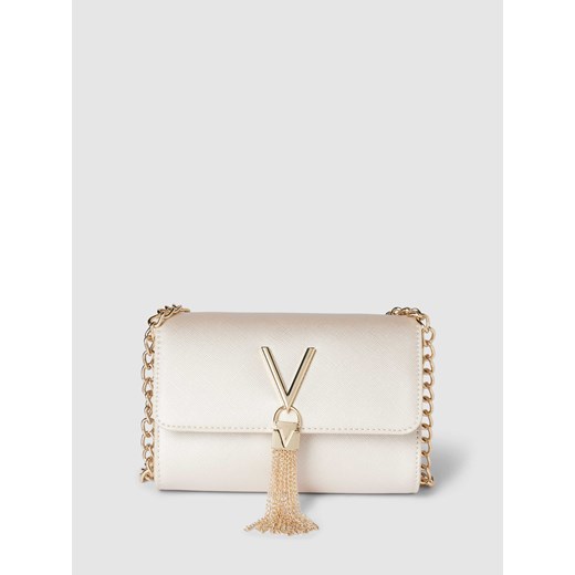 Kopertówka z aplikacją z logo model ‘DIVINA’ w kolorze srebrnym Valentino Bags One Size Peek&Cloppenburg 