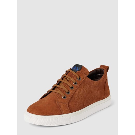 Sneakersy skórzane ze sznurowaniem ze sklepu Peek&Cloppenburg  w kategorii Trampki dziecięce - zdjęcie 167935124