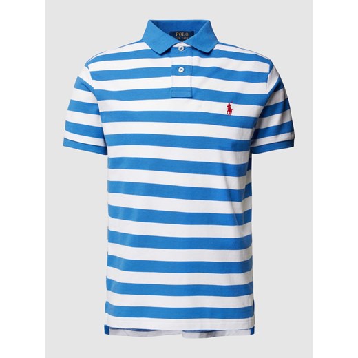 Koszulka polo z wyhaftowanym logo ze sklepu Peek&Cloppenburg  w kategorii T-shirty męskie - zdjęcie 167935544