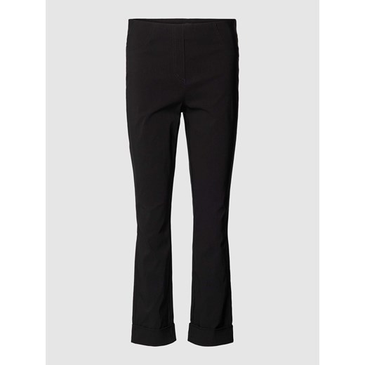 Spodnie materiałowe o kroju straight leg fit z bocznymi,wpuszczanymi kieszeniami model ‘IGOR’ ze sklepu Peek&Cloppenburg  w kategorii Spodnie damskie - zdjęcie 167935663