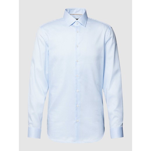 Koszula biznesowa o kroju regular fit z listwą guzikową ze sklepu Peek&Cloppenburg  w kategorii Koszule męskie - zdjęcie 167935931