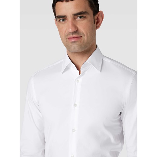 Koszula biznesowa o kroju slim fit ze sportowymi mankietami model ‘Hank’ 42 Peek&Cloppenburg 