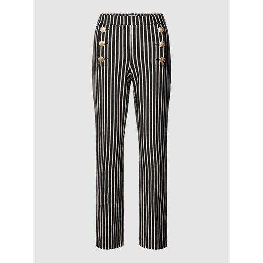 Spodnie ze wzorem w paski model ‘SAILOR’ ze sklepu Peek&Cloppenburg  w kategorii Spodnie damskie - zdjęcie 167936061