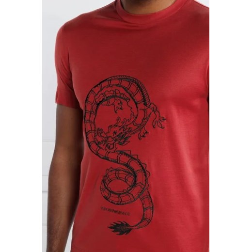 Emporio Armani T-shirt | Regular Fit Emporio Armani XXL Gomez Fashion Store promocyjna cena