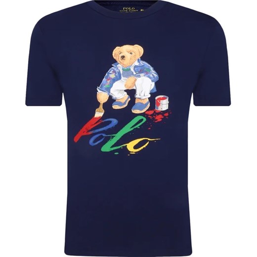 POLO RALPH LAUREN T-shirt | Regular Fit ze sklepu Gomez Fashion Store w kategorii T-shirty chłopięce - zdjęcie 167936374