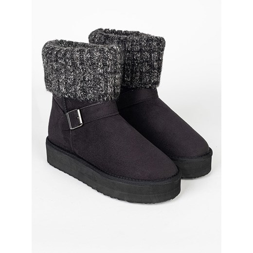 Blackfield Botki zimowe &quot;Kylie&quot; w kolorze czarnym ze sklepu Limango Polska w kategorii Śniegowce damskie - zdjęcie 167936911
