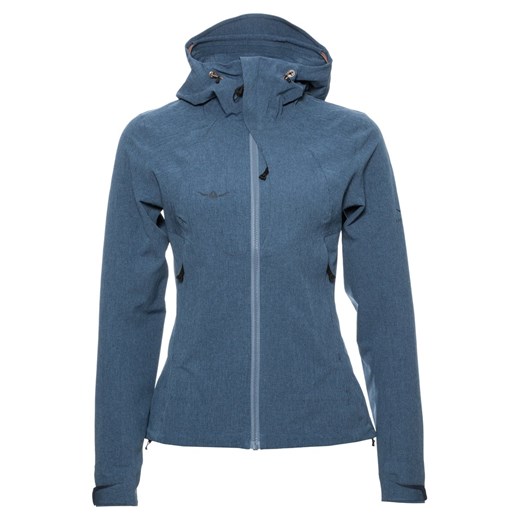 Kaikkialla VILJA Kurtka Softshell night blue zalando niebieski kaptur