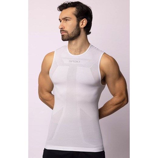 Termoaktywny podkoszulek męski biały Air, Kolor biały, Rozmiar L/XL, Spaio ze sklepu Primodo w kategorii T-shirty męskie - zdjęcie 167942774