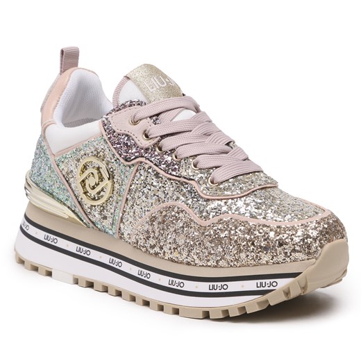 Sneakersy Liu Jo Wonder Glitter 24 BA3021 EX135 Light Gold 04178 Liu Jo 39 eobuwie.pl
