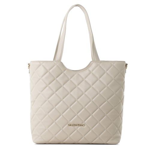 VALENTINO HANDBAGS Damski shopper Kobiety Sztuczna skóra écru jednolity ze sklepu vangraaf w kategorii Torby Shopper bag - zdjęcie 167948720