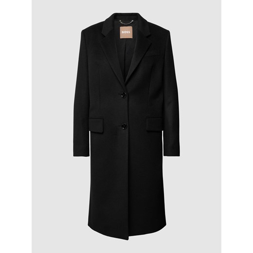 Płaszcz wełniany z listwą guzikową model ‘Catara’ 40 okazyjna cena Peek&Cloppenburg 