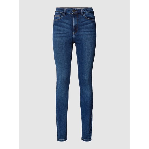 Jeansy o kroju skinny fit z bawełny ekologicznej model ‘Callie’ Noisy May 26/32 wyprzedaż Peek&Cloppenburg 