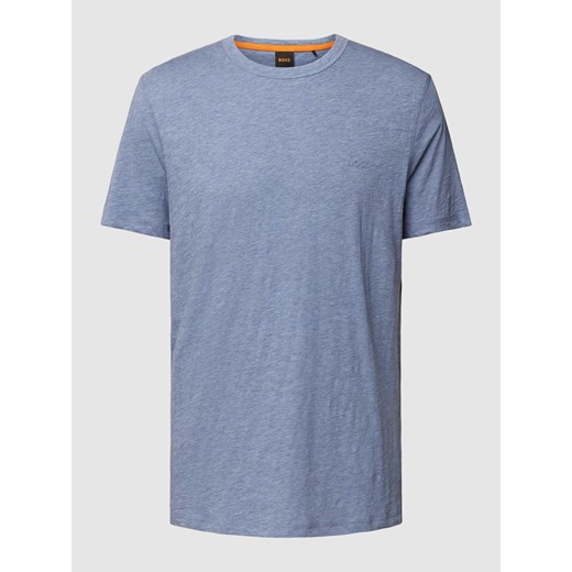 T-shirt z nadrukiem z logo ze sklepu Peek&Cloppenburg  w kategorii T-shirty męskie - zdjęcie 167951070