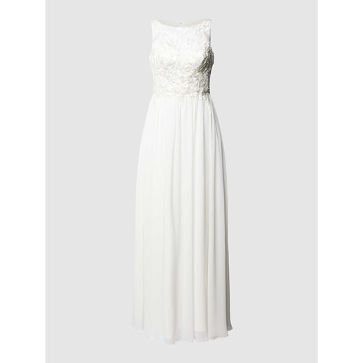 Suknia ślubna z ozdobnym obszyciem ze sklepu Peek&Cloppenburg  w kategorii Sukienki - zdjęcie 167951102