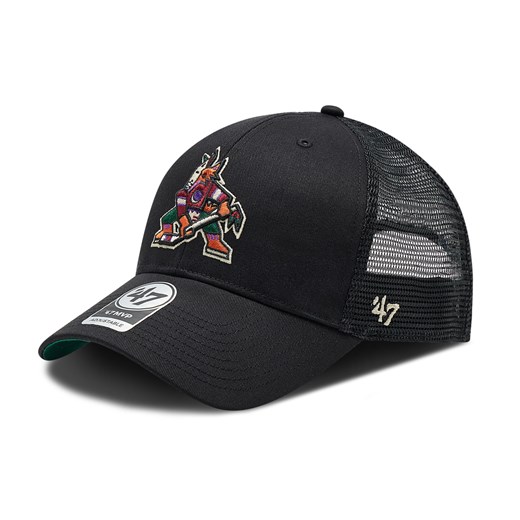 Czapka z daszkiem 47 Brand Branson Arizona Coyotes H-BRANS21CTP-BKA Black ze sklepu eobuwie.pl w kategorii Czapki z daszkiem damskie - zdjęcie 167954744