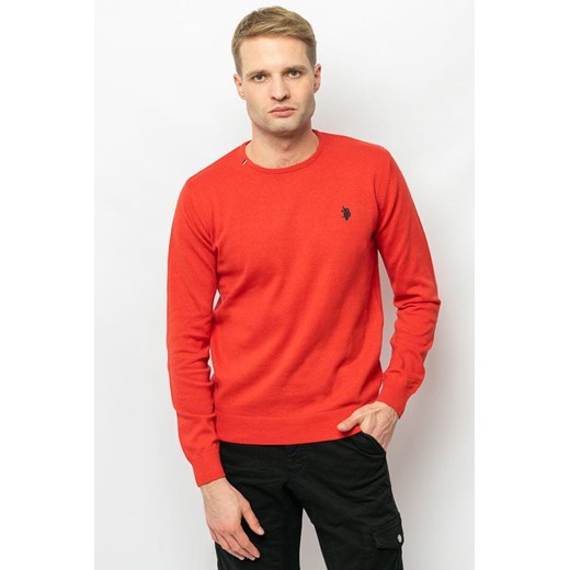sweter męski u.s. polo assn. 51727 eh33 czerwony ze sklepu Royal Shop w kategorii Swetry męskie - zdjęcie 167957130