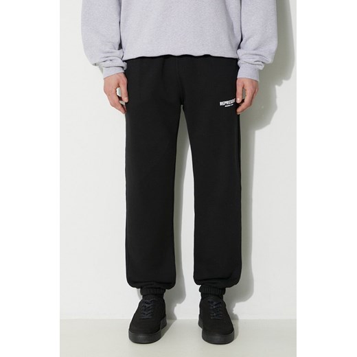 Represent spodnie dresowe bawełniane Owners Club Sweatpant kolor czarny z nadrukiem OCM412.01 ze sklepu PRM w kategorii Spodnie męskie - zdjęcie 167958263