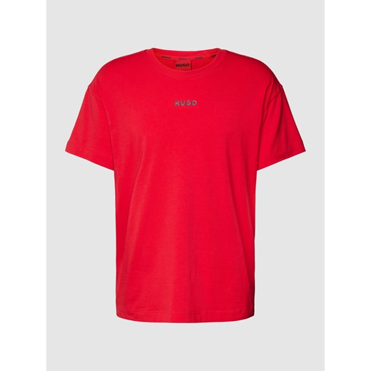 T-shirt z detalem z logo ze sklepu Peek&Cloppenburg  w kategorii T-shirty męskie - zdjęcie 167958400