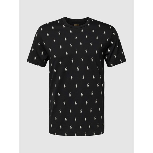 T-shirt ze wzorem z logo model ‘LIQUID COTTON’ ze sklepu Peek&Cloppenburg  w kategorii T-shirty męskie - zdjęcie 167958531