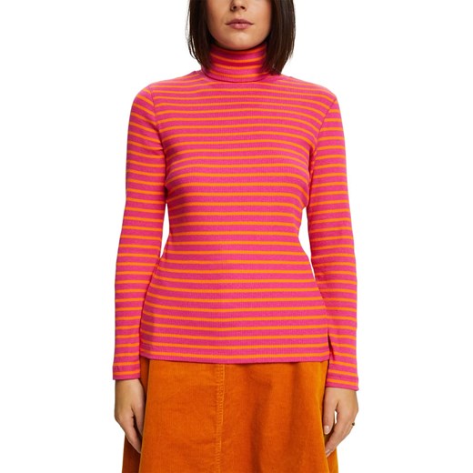 ESPRIT Koszulka w kolorze różowo-pomarańczowym ze sklepu Limango Polska w kategorii Bluzki damskie - zdjęcie 167959162