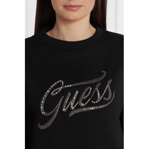 Bluza damska Guess z bawełny z napisami 