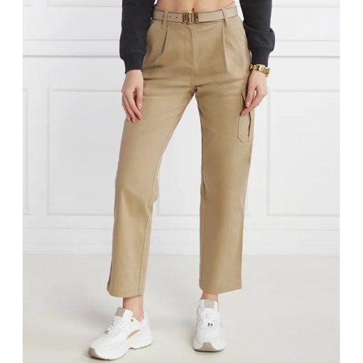Aeronautica Militare Spodnie cargo | Regular Fit ze sklepu Gomez Fashion Store w kategorii Spodnie damskie - zdjęcie 167960193