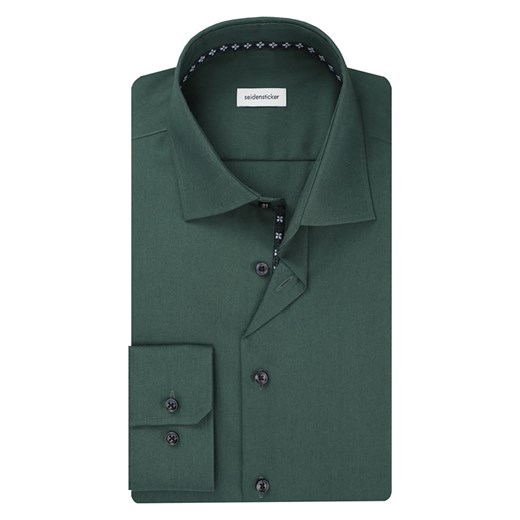 Seidensticker Koszula - Shaped fit - w kolorze ciemnozielonym ze sklepu Limango Polska w kategorii Koszule męskie - zdjęcie 167960750