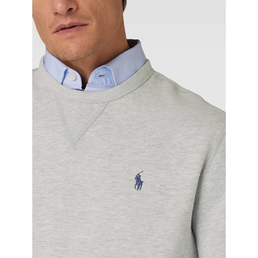 Bluza męska Polo Ralph Lauren szara na jesień 
