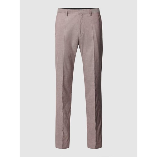 Spodnie do garnituru o kroju modern fit w kant ze sklepu Peek&Cloppenburg  w kategorii Spodnie męskie - zdjęcie 167963623