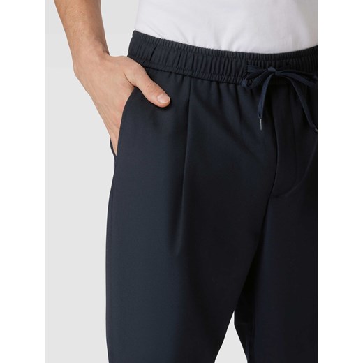 Spodnie materiałowe z elastycznym pasem model ‘HAKAN’ Casual Friday L Peek&Cloppenburg 