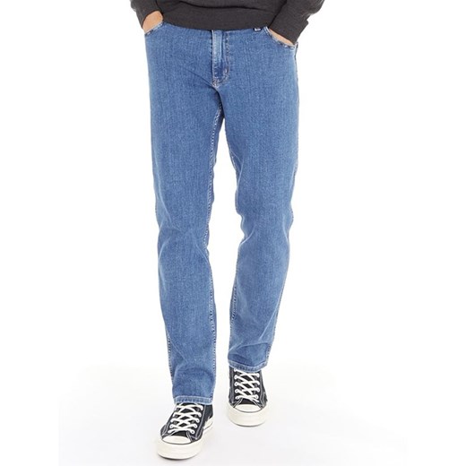 Wrangler Dżinsy - Slim fit - w kolorze niebieskim ze sklepu Limango Polska w kategorii Jeansy męskie - zdjęcie 167965742